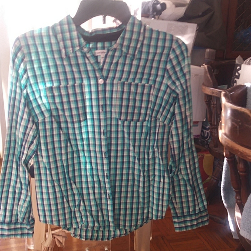Gingham Croft and Barrow Button down shirt